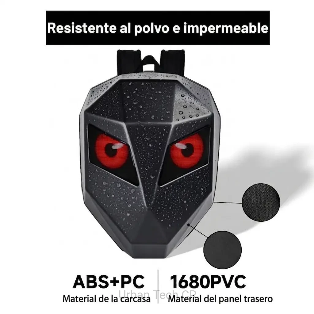 Bolso Para Moto Con LED, Rígido e Impermeable - Imagen 4