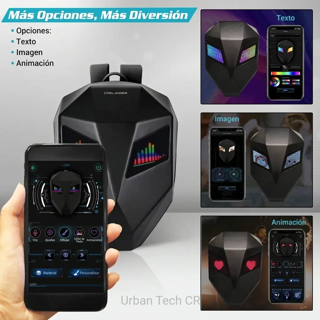 Bolso Para Moto Con LED, Rígido e Impermeable - Imagen 5